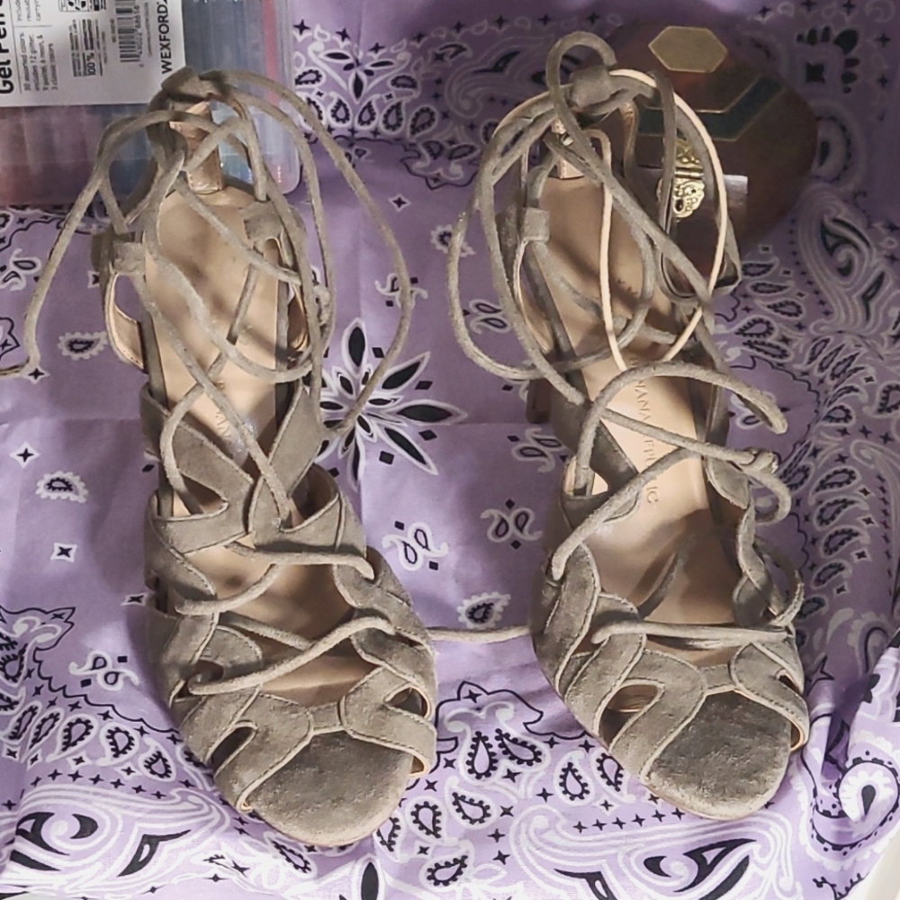 Lace up Ankle Heels